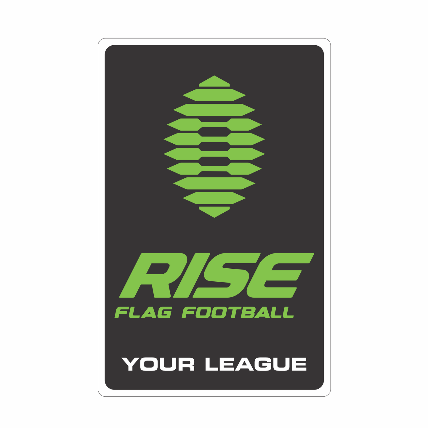 Rise Sticker Custom 15 Count