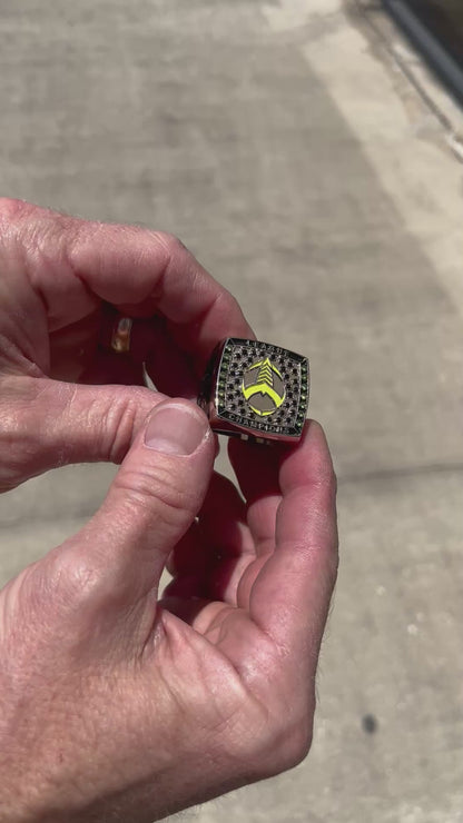 RING2 League Champion Ring - Black Jewels